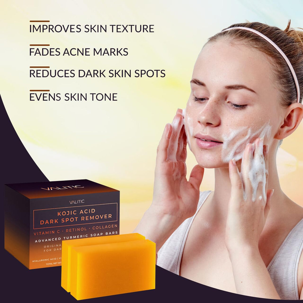 Kojic Acid Dark Spot Remover Soap