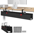 No Drill Under Desk Cable Tray